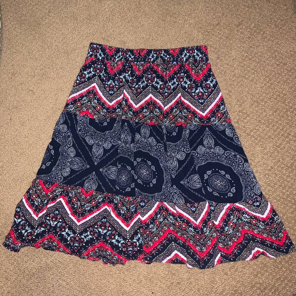 Floral Skater Skirt